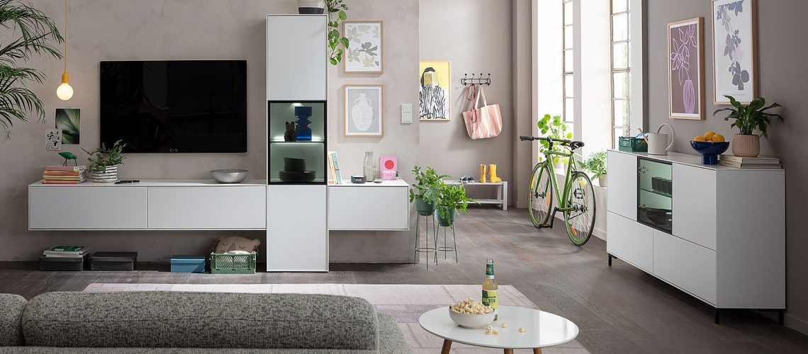 Global Wohnen Medio Wohnwand